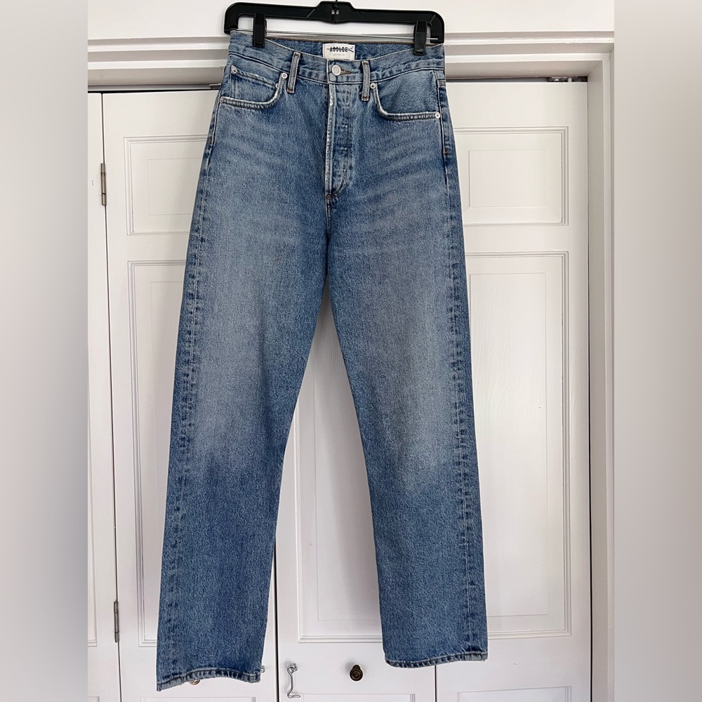Agolde 90s Pinch Waist Jeans in Navigate Sz 25
